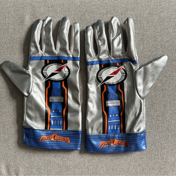 Disney Power Rangers Operation Overdrive  Logo Gloves, One Size - Picture 2 of 5